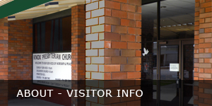 About Knox Church Morrinsville - Visitor Information